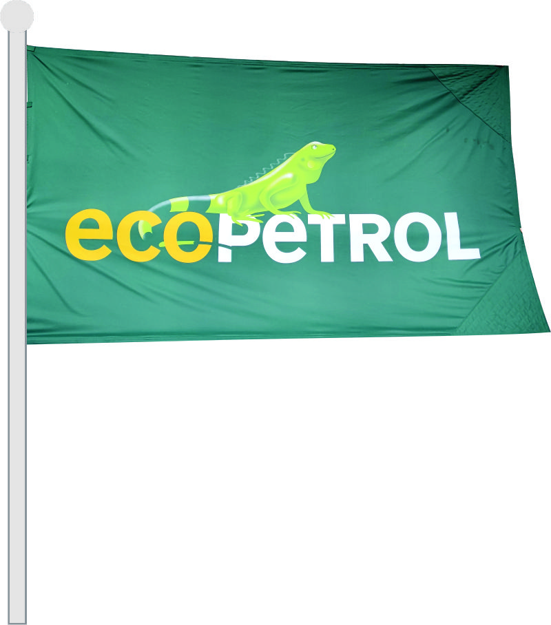 bandera de exterior de ecopetrol